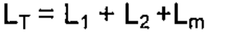 L índice T = L índice 1 + L índice 2 + L índice m