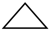 Figura de um triângulo.
