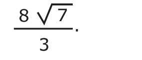 8√7/3.