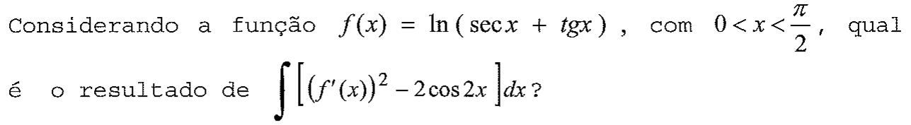 Enunciado da questão 24 conforme impresso na prova, com a notação matemática original.