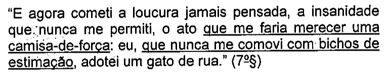 Reprodução do original do trecho, preservando os sublinhados que indicam os termos destacados.