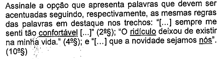 Reprodução do original do trecho, preservando os sublinhados que indicam os termos destacados.