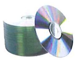 Figura 2: fotografia de uma pilha de DVDs.