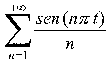 Somatório de n=1 a +∞ de sen(nπt)/n
