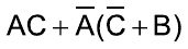 AC + (A barra)((C barra) + B)